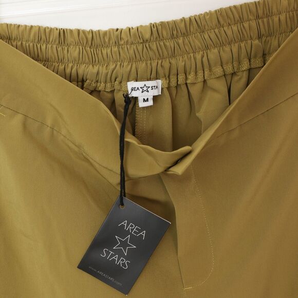 AREA STARS Ari Cargo Pant M Tan Jogger Elastic Back Waistband Woven NWT B58 - Picture 5 of 6